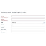 Joomla 5 Invisible Google Recaptcha Captcha